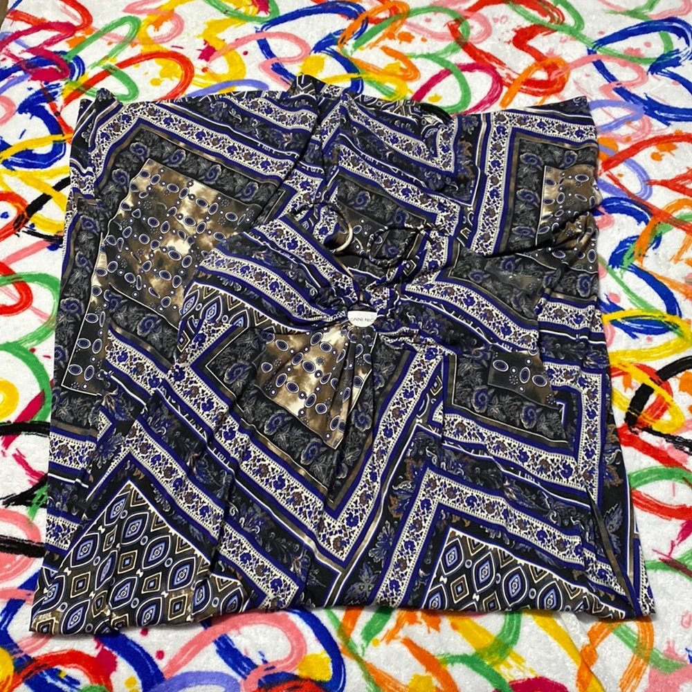 Multi colored summer dress